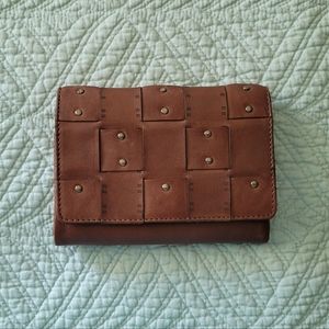 Woven Leather wallet